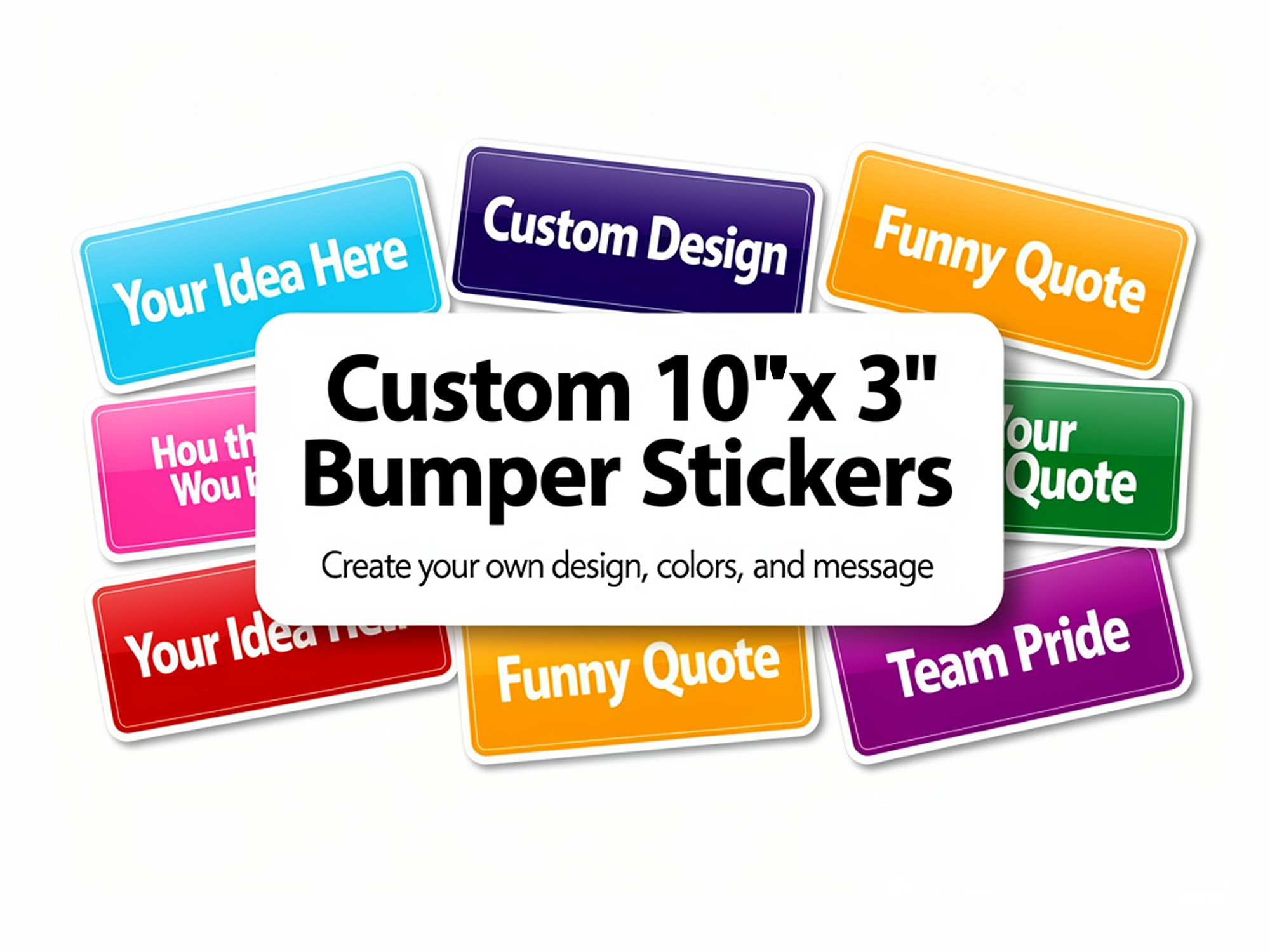 Custom Bumper Stickers