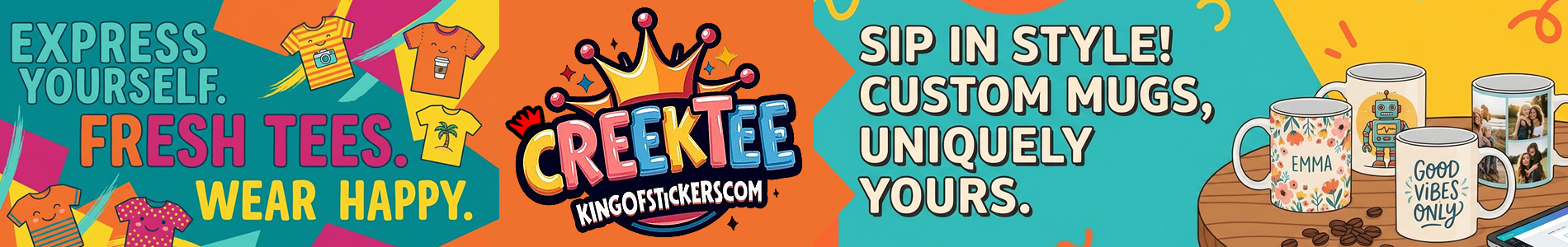 King of Stickers & Magnets - Where Fun Meets Stickiness